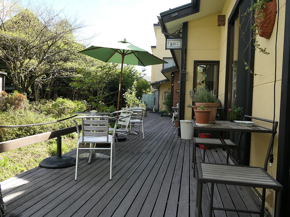 Hotel Wellies terrace